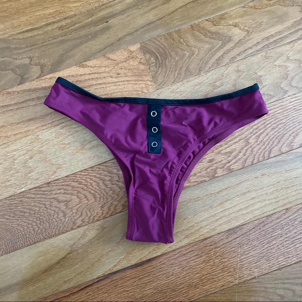 Purple/Maroon Bikini Bottoms